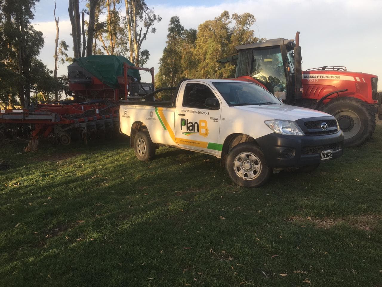 INSTALACION DE MONITOR DE SIEMBRA EN CAMPO